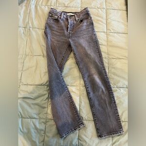 Levi Wedgie Straight Jeans